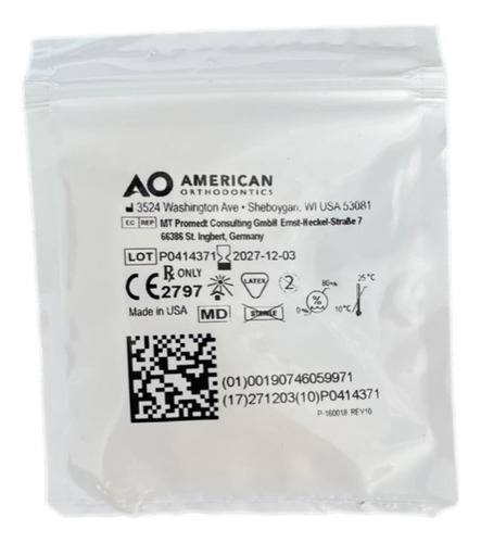 Ligas Intraorales American, Gorilla, 1 Bolsa, 100piezas