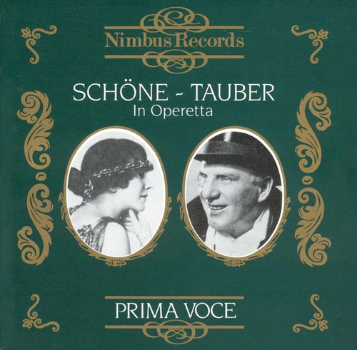 Schöne - Tauber In Operetta Cd  Impecable