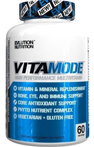 Evlution Nutrition Men Vitamode Multivitamina Huesos, Ojos