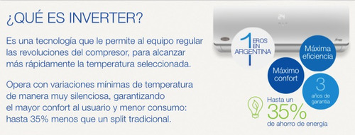 Aire Acondicionado Carrier Inverter Xpower 4500 Frio Calor