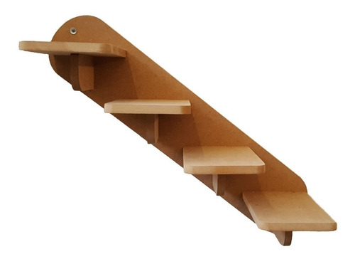 Nicho P/ Gato 6pçs 2nichos+2prateleira+escada+ponte Mdf15mm
