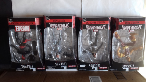 Silver Sable Black Cat Marvel Legends Kingpin Baf Mky918