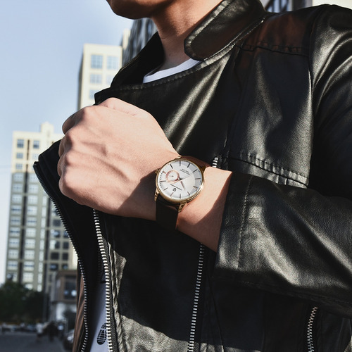 Reloj De Cuarzo Resistente Al Agua Pagani Design Para Hombre Color Del Fondo Blanco