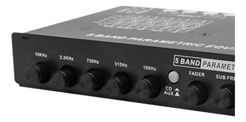 Ecualizador De Audio Para Automóvil, Ecualizador De 5