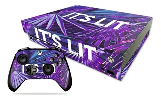 Skin Compatible Con Xbox One X - Its Lit
