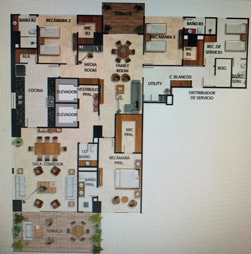 Departamento A La Venta - Bosque Real Sky View ,299m2 ,$18071040, 4