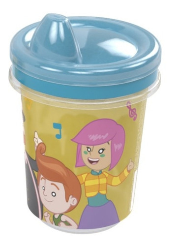 Copo Trio Mundo Bita 280 Ml Plasutil Dom