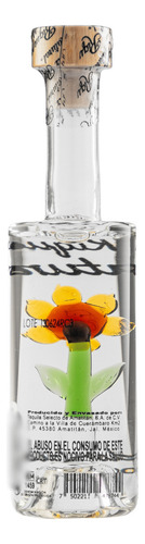 Tequila Riqueza Natural Reposado Cristalino Girasol 100 Ml