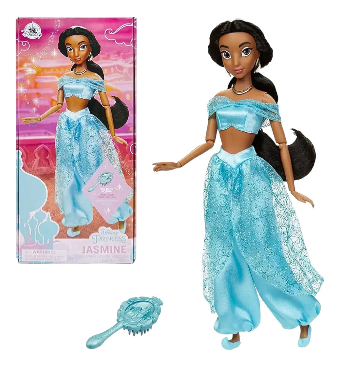 Muñeca clásica Jasmine, muñeca Disney