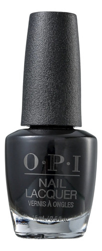 Esmalte de uñas Opi Black Onix, 1 unidad, negro, 15 ml