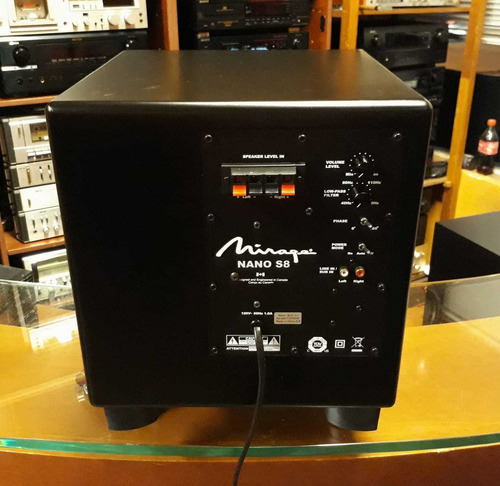 Subwoofer Mirage Nanos8 = A Nuevo La Huerta Uruguay (Usado)