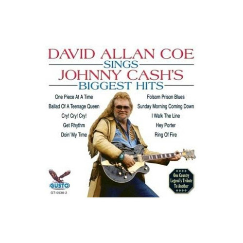 Coe David Allan Sings Johnny Cash's Biggest Hits Usa Cd