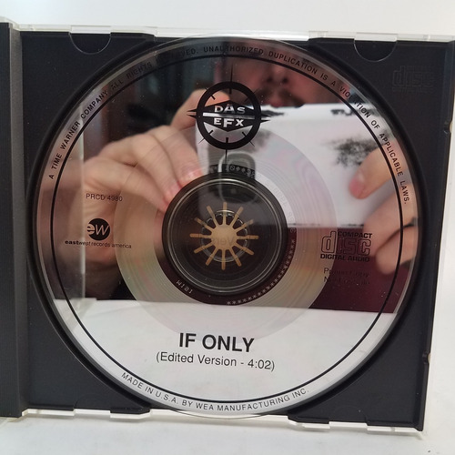 Das Efx - If Only - Cd Single Hip Hop 1993 - Ex