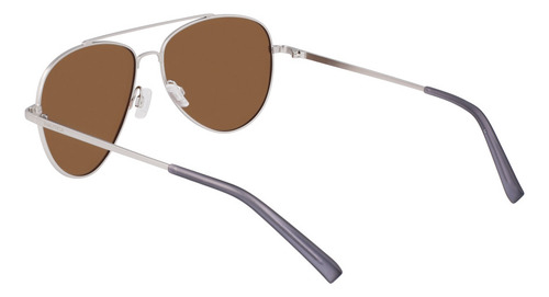 Lentes Sol Nautica Hombre N101sp-5815-040 Plateado Mate