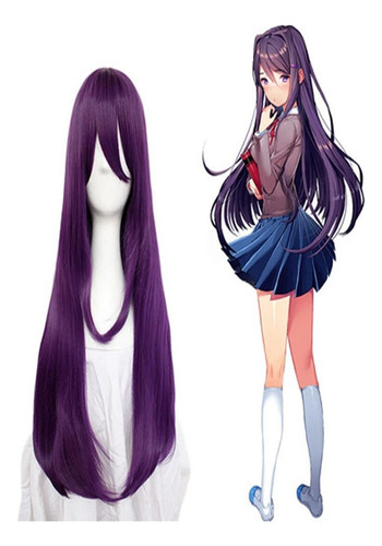 Doki Literatura Yuri Monika Natsuki Sayori Peruca Ddlc