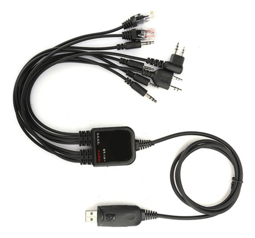 F Cable De Programación Usb 8 En 1 Para Kenwood,