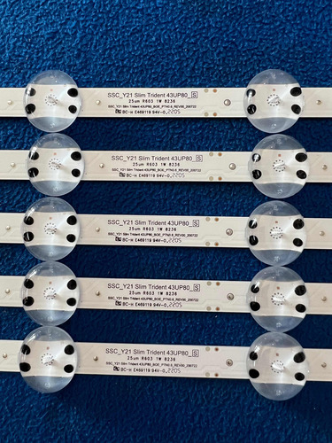 Tiras Leds Lg 43uq8000psb Ssc_y21 Slim Trident 43up80 Hp* (Usado)