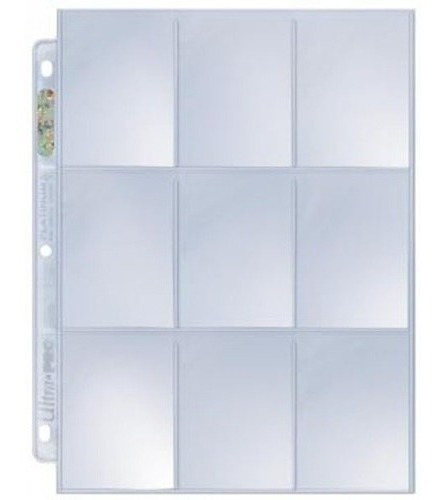 Libro - Folios Ultra Pro Carpeta Platinum De 9 Bolsillos X 1