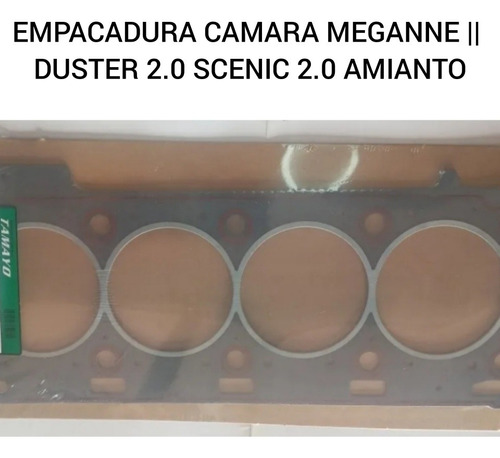 Empacadura Camara Meganne || Amianto Scenic 2.0 Duster 2.0