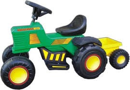 Tractor  A Bateria Para  Niños 1 A 4 Años
