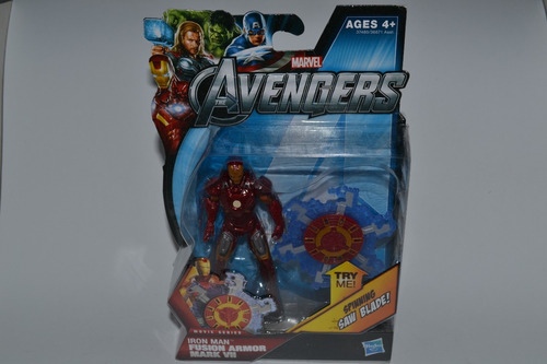 Boneco Homem Ferro Vingadores Avengers Ironman