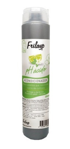 Crema Enjuague Acondicionador Ph Extra Acido Frilayp 370cc 