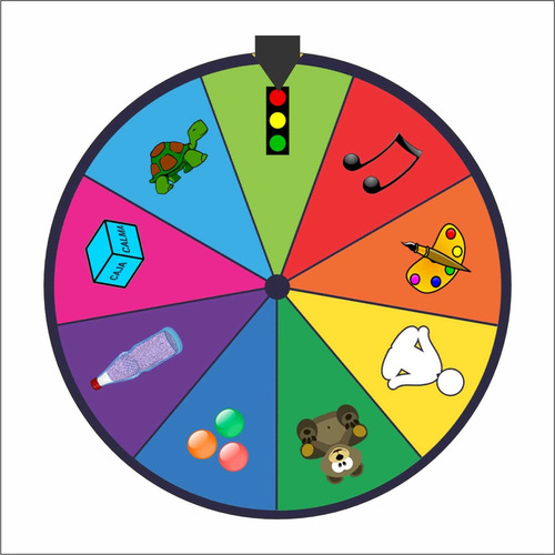 Ruleta Personalizada- Para Juegos De Azar