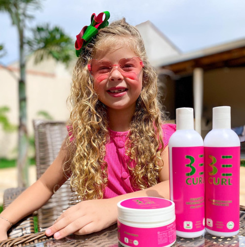 Kit Sh Lowpoo + Cr Pentear Styling Cr Vegano Cachos Be Curl