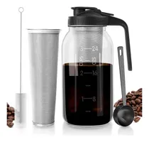 Comprar Cafetera De Preparación Fría Jarra De Boca Ancha De 64 Oz De