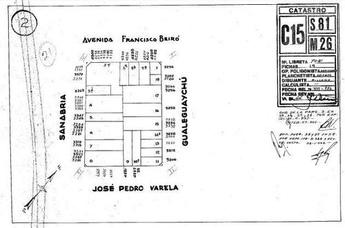 Imagen 4 de 4 de Venta Terreno 8,66m X 22,06m - Villa Devoto