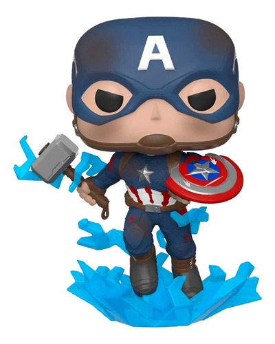 Boneco Funko Pop Marvel Vingadores Capitao America 573