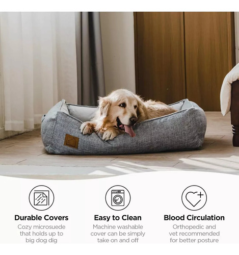 Cama Sofá Gigante Para Perros Extra Grandes Xxl Colchón