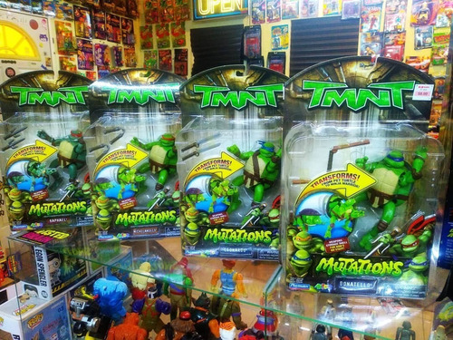 Tortugas Ninja Tmnt, Mutations Complete Set (4)