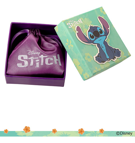 Earrings Disney Stitch Hoop Silver Flash-plated For Women