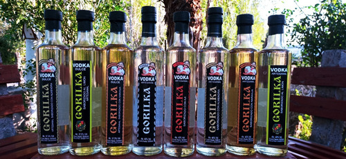 Vodka Dulce Gorilka Saborizado Con Limón