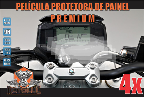 4 X Película Protetora Painel Bmw G 310 R Gs G310r G310gs