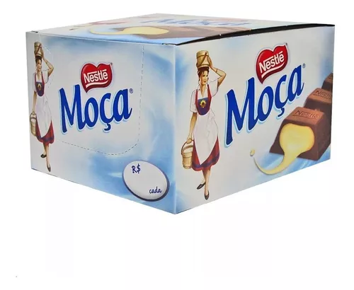 Ofertas de Chocolate Moça 38g, 24 unidades