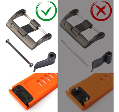 26mm Correa De Silicona For Garmin Fenix 5x Fenix 6x//6x Pro