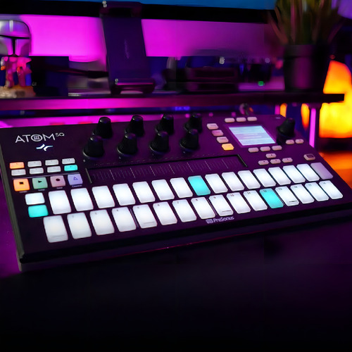Controlador Midi Presonus Atom Sq Arpegiador 32 Pads Encoder