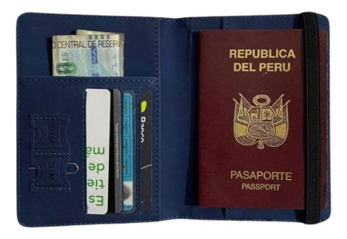 Porta Pasaporte Organizador Documentos Portapasaporte Viaje 