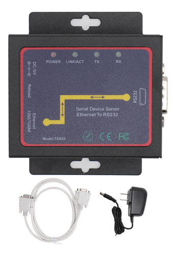 Servidor De Dispositivos Rs232 A Tcp Ip Red Serial Txi022 Rj