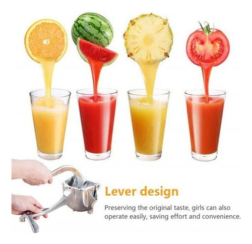 Portátil Fruta Limón Prensa Exprimir Manual Exprimir