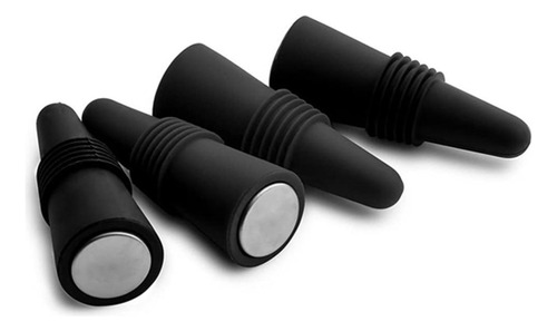 Bolha Portátil Da Garrafa De Vinho Beverage Rolhas Preto
