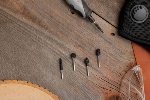 Kit De 4 Piezas Para Herramientas, Eje De 3 Mm, Muy Basto