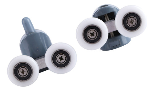 Poleas Twin Rollers, 8 Poleas Para Puertas De Ducha En La Pa