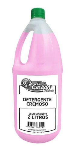 Detergente Cremoso El Cacique 2litros 