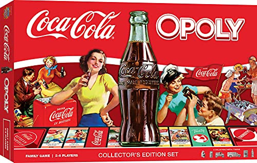 Juego De Mesa Masterpieces Coca-cola Opoly Con Licencia Ofic