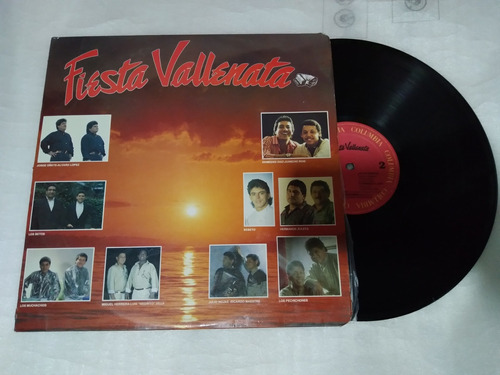 Fiesta Vallenata Lp Vinilo 1992 Colombia