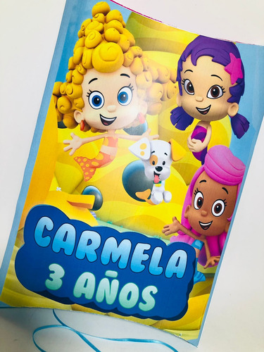 Piñata Personalizada Bubble Guppies