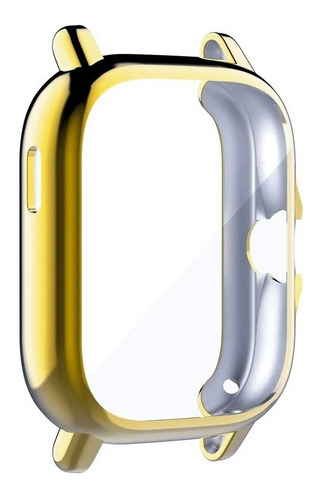 Funda Case De Tpu Brillante Premium Para Amazfit Gts 2 Dorado